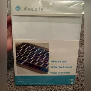 NWT Silhouette Printable Vinyl